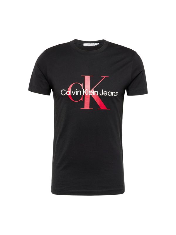 Calvin Klein Jeans Calvin Klein Jeans Majica  crvena / crna / bijela