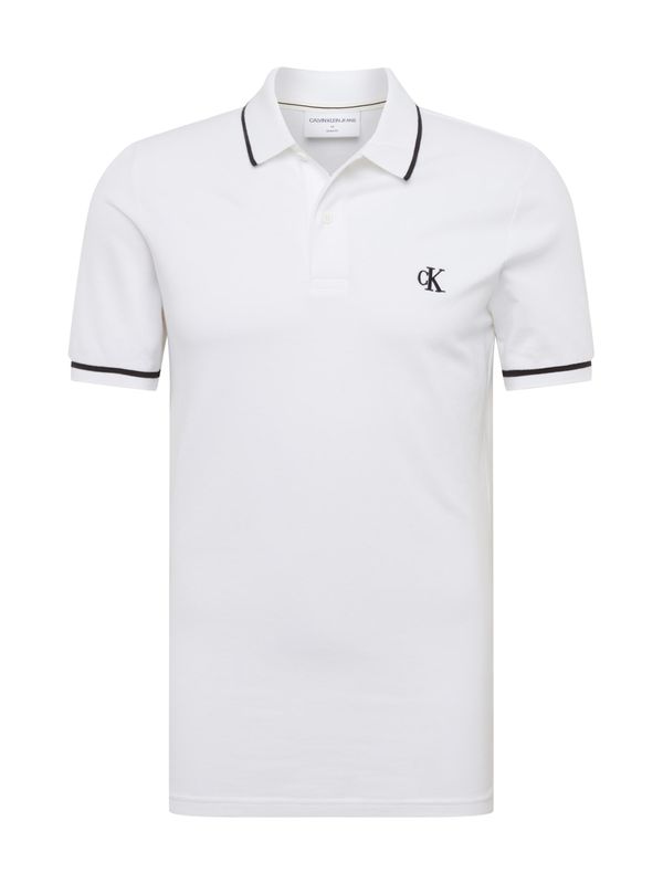 Calvin Klein Jeans Calvin Klein Jeans Majica  mornarsko plava / prljavo bijela
