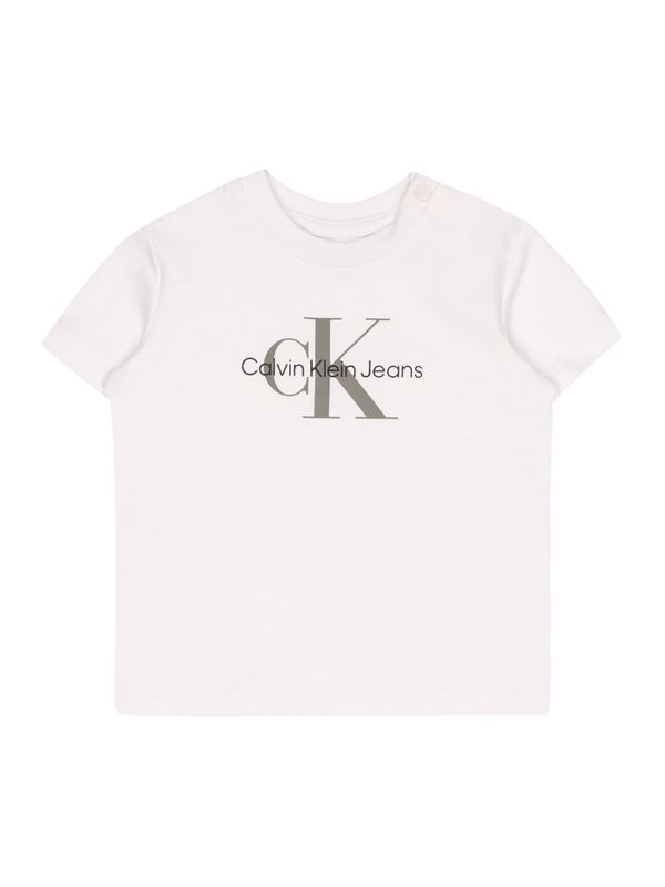 Calvin Klein Jeans Calvin Klein Jeans Majica  siva / crna / bijela