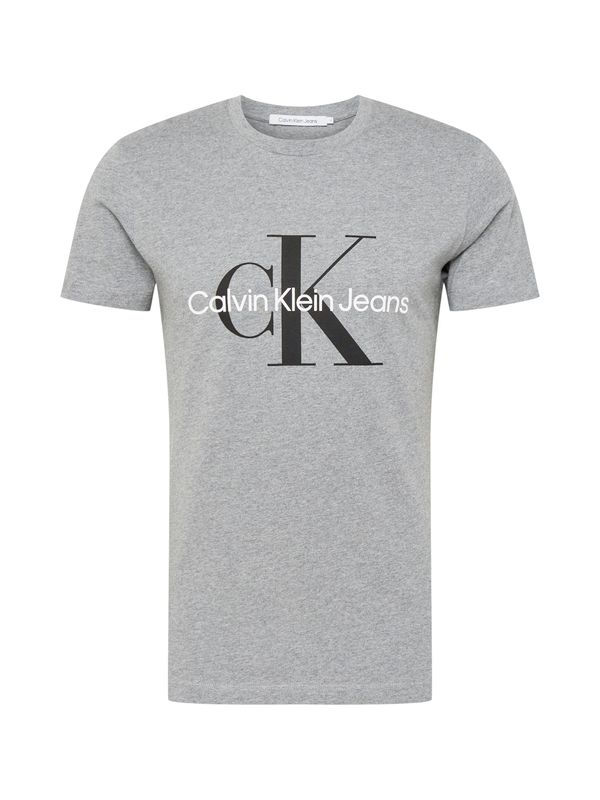 Calvin Klein Jeans Calvin Klein Jeans Majica  siva melange / crna / bijela