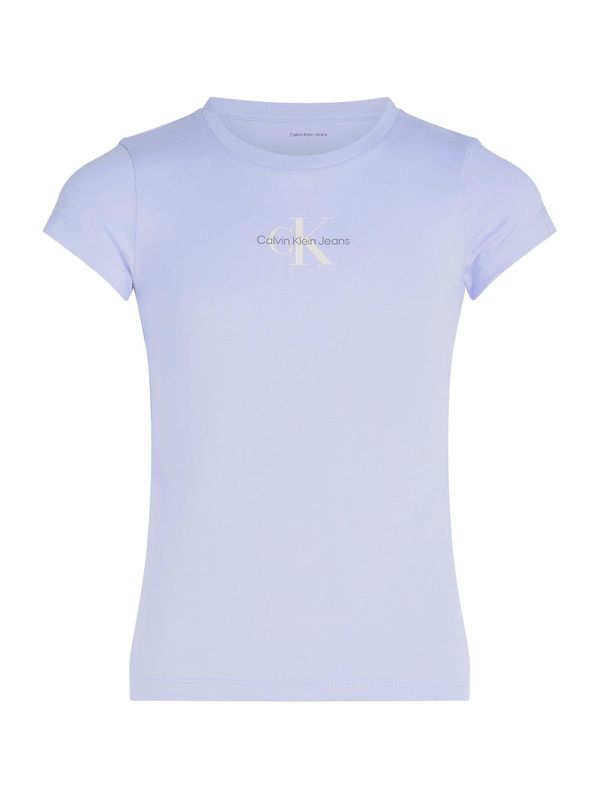 Calvin Klein Jeans Calvin Klein Jeans Majica  svijetloljubičasta / crna / bijela