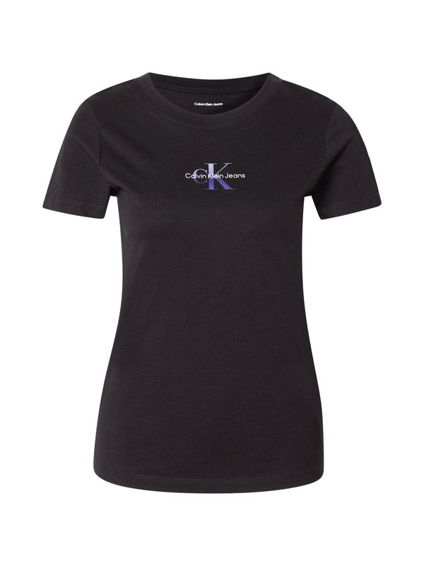 Calvin Klein Jeans Calvin Klein Jeans Majica  tamno plava / crna / bijela