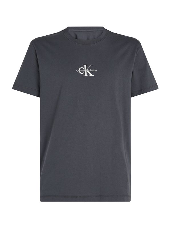 Calvin Klein Jeans Calvin Klein Jeans Majica  tamo siva / bijela