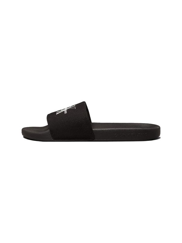 Calvin Klein Jeans Calvin Klein Jeans Natikače s potpeticom  crna / bijela