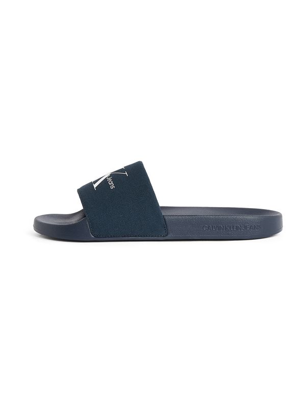 Calvin Klein Jeans Calvin Klein Jeans Natikače s potpeticom  mornarsko plava / bijela