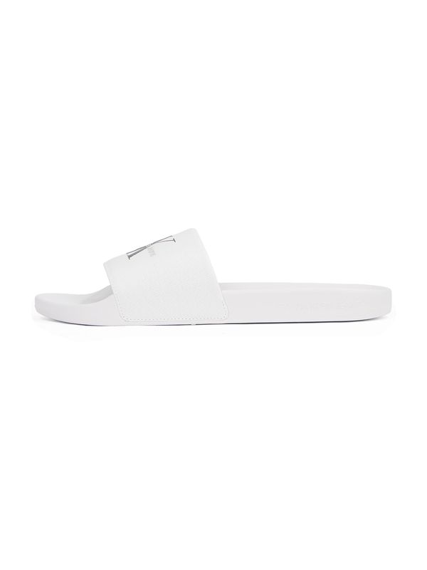 Calvin Klein Jeans Calvin Klein Jeans Natikače s potpeticom  siva / crna / bijela