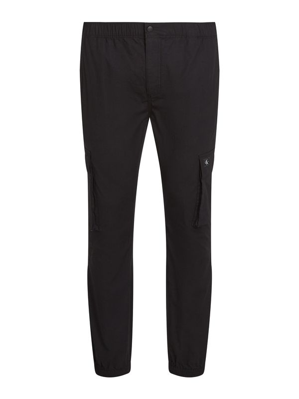 Calvin Klein Jeans Plus Calvin Klein Jeans Plus Cargo hlače  crna