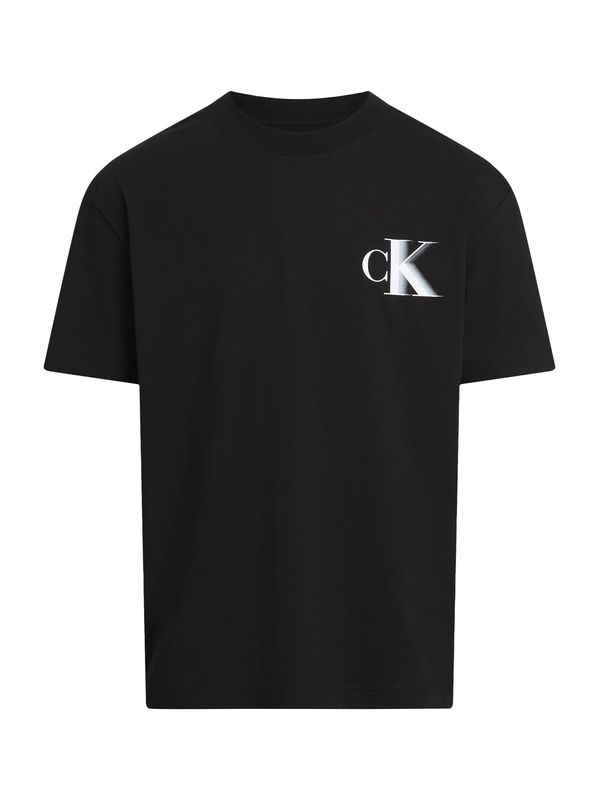 Calvin Klein Jeans Plus Calvin Klein Jeans Plus Majica  crna / bijela