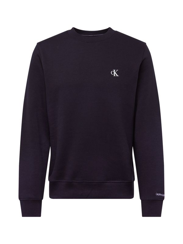 Calvin Klein Jeans Calvin Klein Jeans Sweater majica 'Essential'  crna / bijela