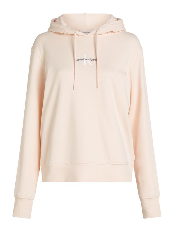Calvin Klein Jeans Calvin Klein Jeans Sweater majica  pastelno roza / crna / bijela