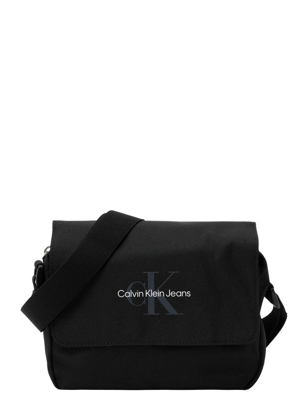 Calvin Klein Jeans Calvin Klein Jeans Torba preko ramena 'ESSENTIALS'  siva / crna / bijela