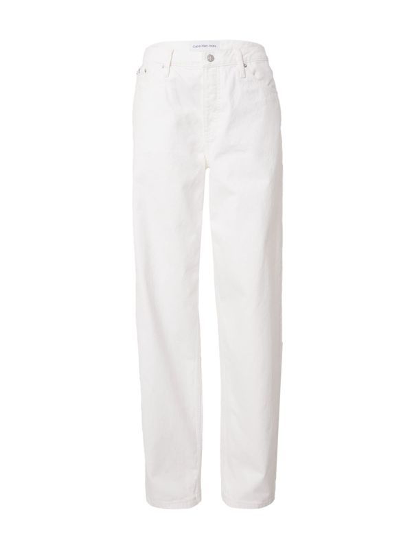 Calvin Klein Jeans Calvin Klein Jeans Traperice '90'S STRAIGHT'  bijela