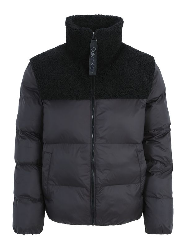 Calvin Klein Jeans Calvin Klein Jeans Zimska jakna  tamo siva / crna