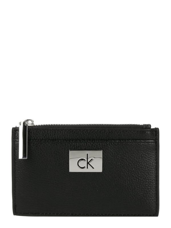 Calvin Klein Calvin Klein Novčanik  crna / srebro