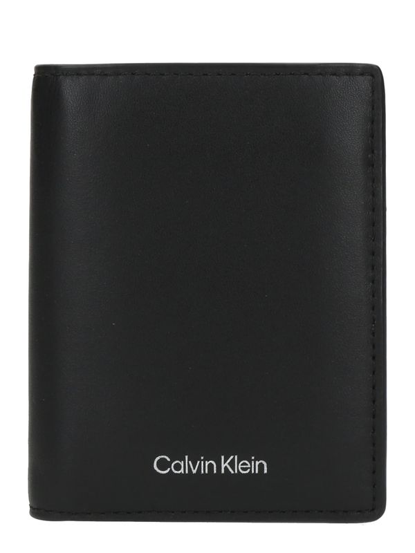 Calvin Klein Calvin Klein Novčanik  crna / srebro