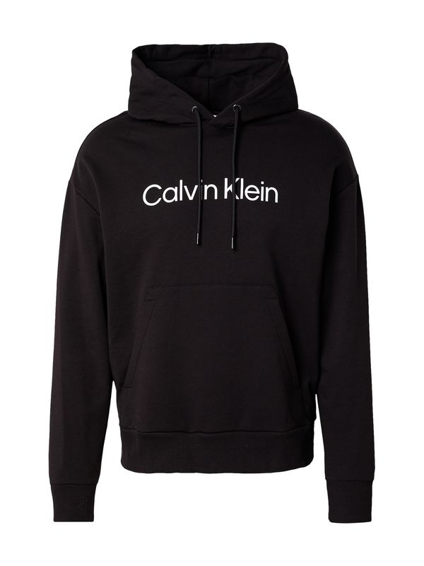 Calvin Klein Calvin Klein Sweater majica 'HERO'  crna / bijela