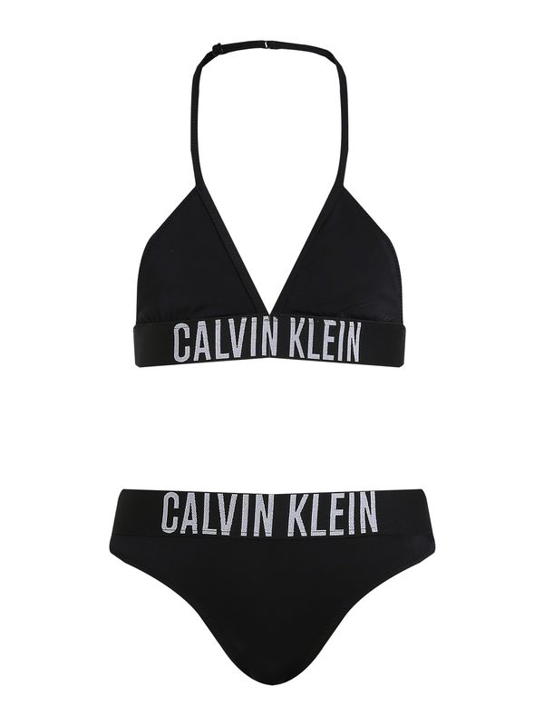 Calvin Klein Swimwear Calvin Klein Swimwear Bikini  svijetlosiva / crna