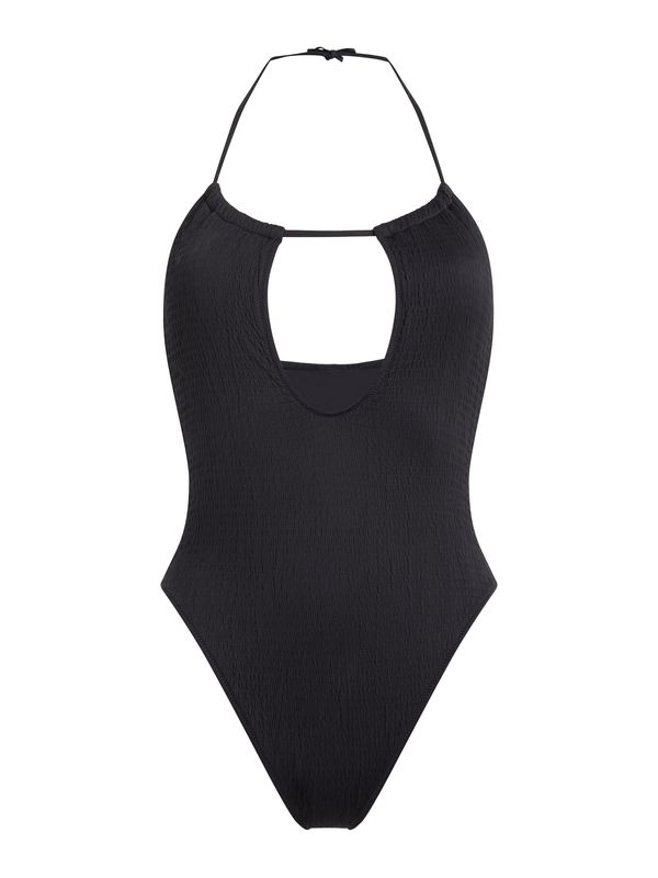 Calvin Klein Swimwear Calvin Klein Swimwear Jednodijelni kupaći kostim 'PLUNGE'  crna