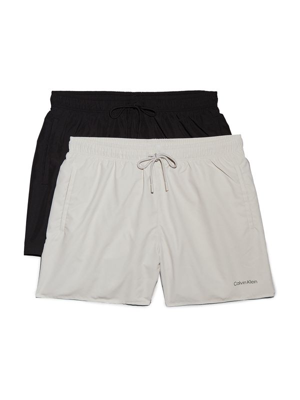 Calvin Klein Swimwear Calvin Klein Swimwear Kupaće hlače  crna / bijela