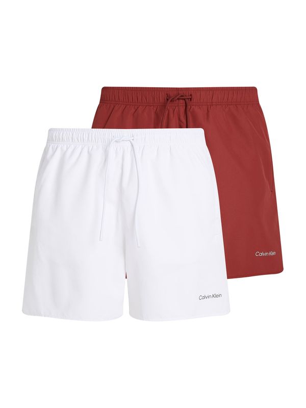 Calvin Klein Swimwear Calvin Klein Swimwear Kupaće hlače  crvena / bijela