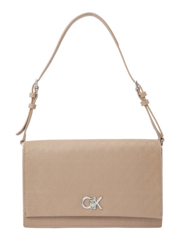 Calvin Klein Calvin Klein Torba za na rame 'ELONGATED'  bež