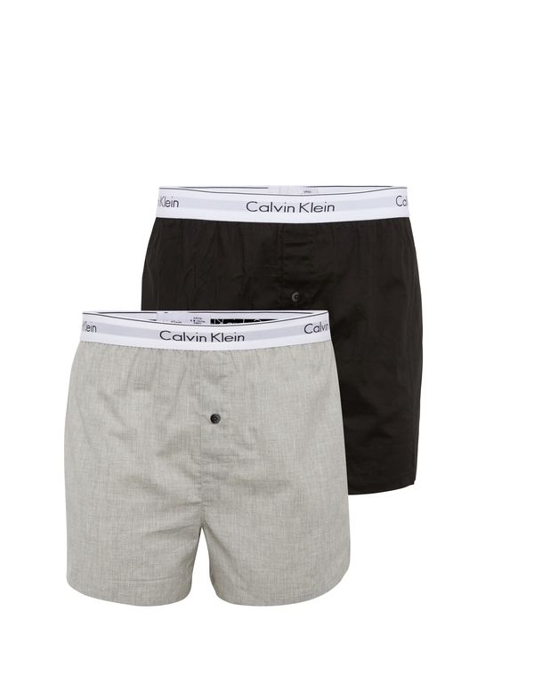 Calvin Klein Underwear Calvin Klein Underwear Bokserice  siva melange / crna
