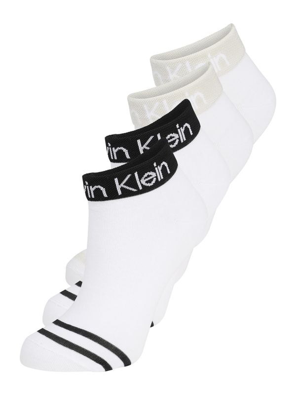 Calvin Klein Underwear Calvin Klein Underwear Čarape  svijetlosiva / crna / bijela