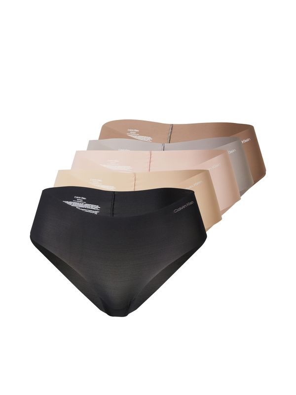Calvin Klein Underwear Calvin Klein Underwear Hipster gaćice  bež / boja devine dlake (camel) / siva / crna