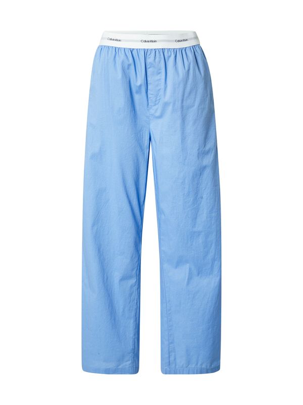 Calvin Klein Underwear Calvin Klein Underwear Pidžama hlače  azur / crna / bijela