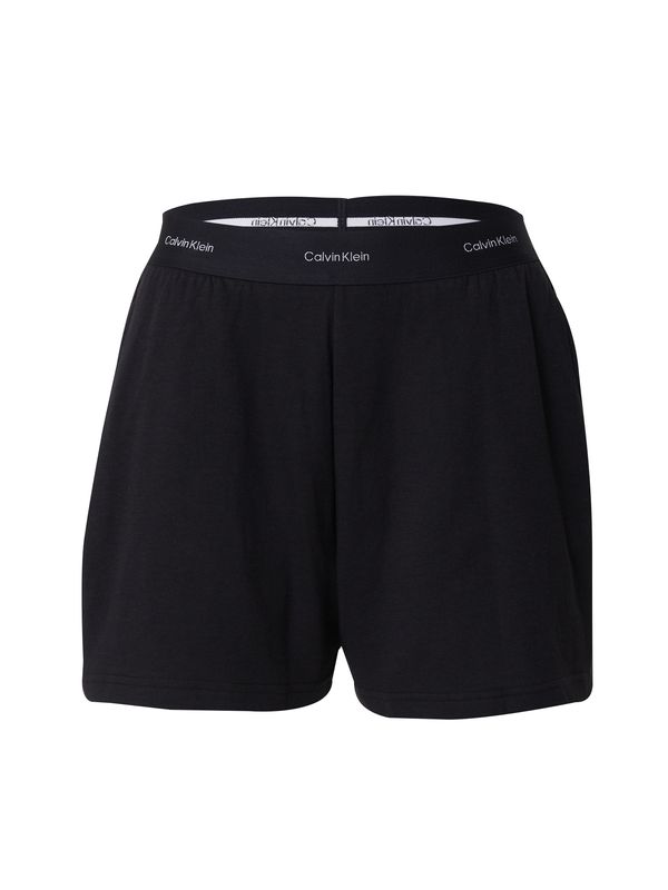 Calvin Klein Underwear Calvin Klein Underwear Pidžama hlače  crna / bijela