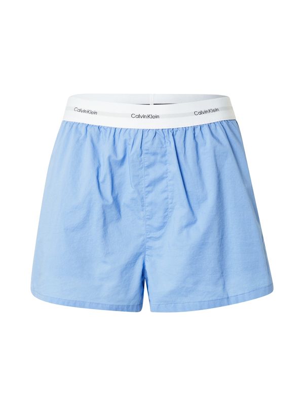 Calvin Klein Underwear Calvin Klein Underwear Pidžama hlače  pastelno plava / siva / bijela
