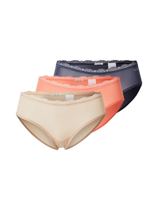 Calvin Klein Underwear Calvin Klein Underwear Slip  bež / safirno plava / koraljna