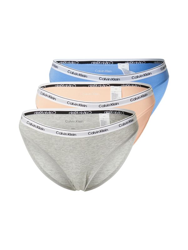 Calvin Klein Underwear Calvin Klein Underwear Slip  nebesko plava / siva melange / marelica / crna