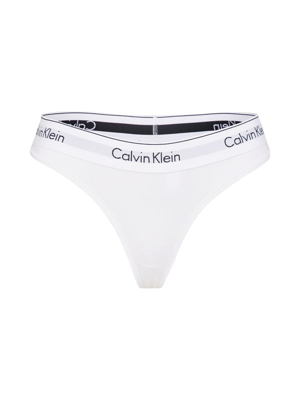 Calvin Klein Underwear Calvin Klein Underwear Tanga gaćice  crna / bijela
