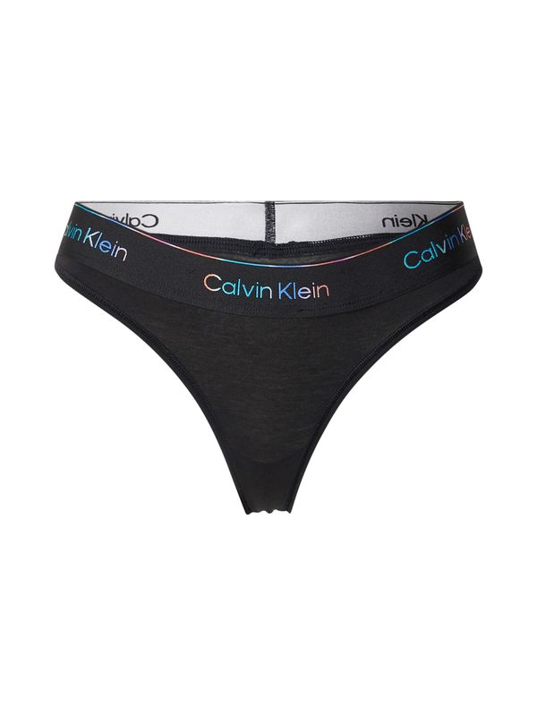 Calvin Klein Underwear Calvin Klein Underwear Tanga gaćice  tirkiz / neonsko plava / mandarina / crna