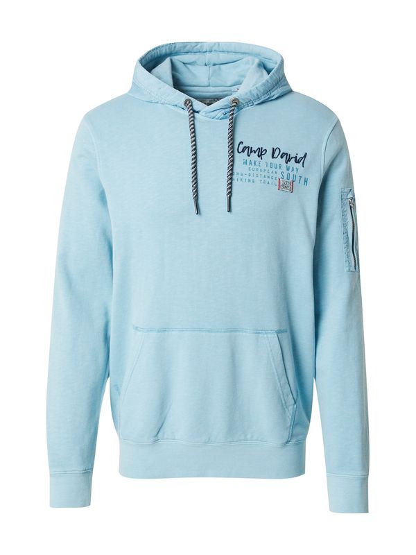 CAMP DAVID CAMP DAVID Sweater majica  mornarsko plava / svijetloplava