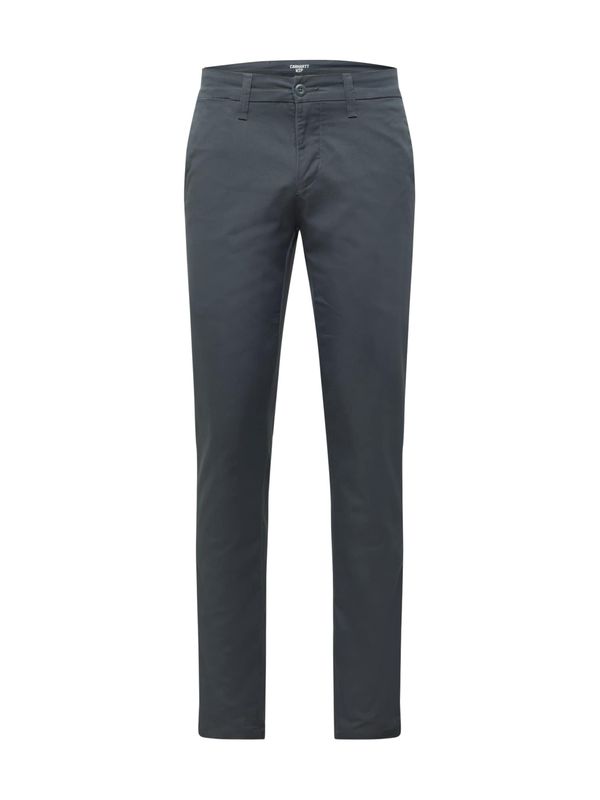 Carhartt WIP Carhartt WIP Chino hlače 'Sid'  tamo siva / bijela