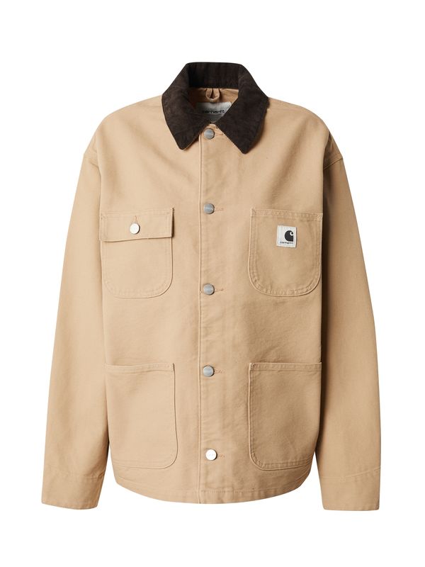 Carhartt WIP Carhartt WIP Prijelazna jakna 'Michigan'  svijetlosmeđa / tamno smeđa