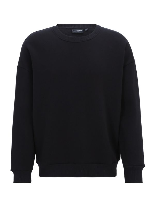 Cars Jeans Cars Jeans Sweater majica 'EAMON'  crna