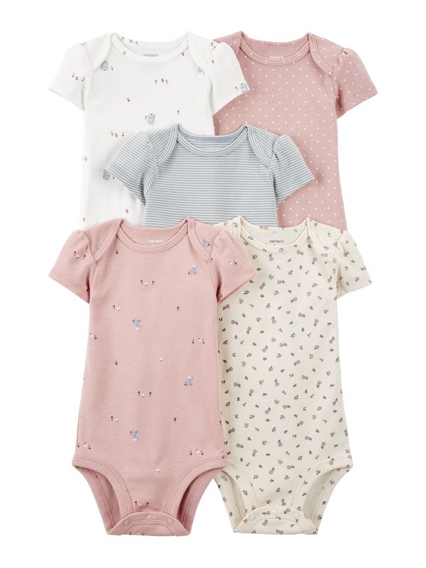 Carter's Carter's Dječji bodi  boja slonovače / svijetloplava / roza / bijela