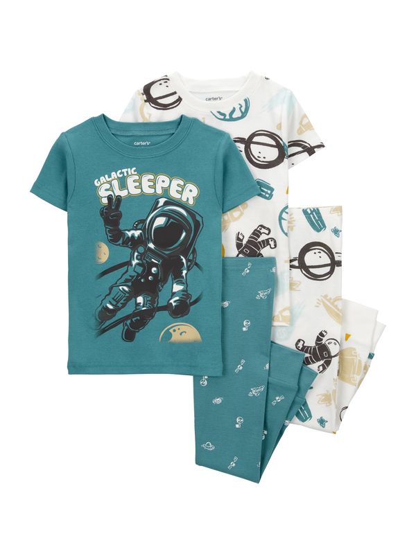 Carter's Carter's Pidžama set  bež / petrol / crna / prljavo bijela