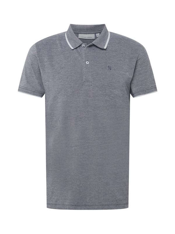 Casual Friday Casual Friday Majica 'Tristan'  morsko plava / bijela