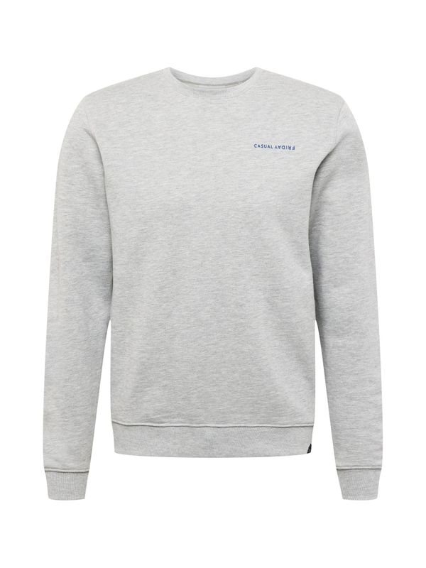 Casual Friday Casual Friday Sweater majica 'Severin'  mornarsko plava / svijetlosiva