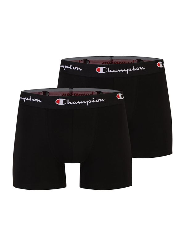 Champion Authentic Athletic Apparel Champion Authentic Athletic Apparel Bokserice  crvena / crna / bijela