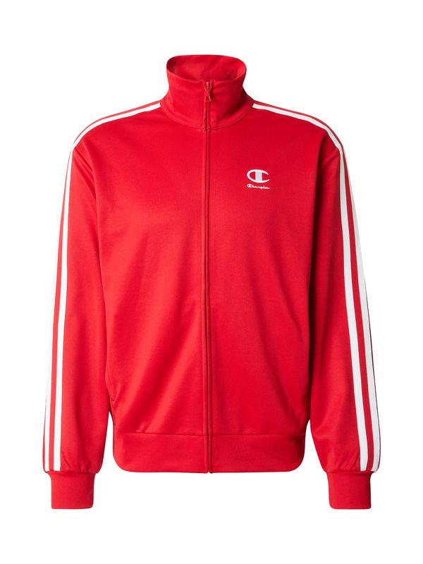 Champion Authentic Athletic Apparel Champion Authentic Athletic Apparel Gornji dio trenirke  crvena / bijela
