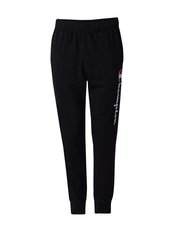 Champion Authentic Athletic Apparel Champion Authentic Athletic Apparel Hlače  crna / bijela