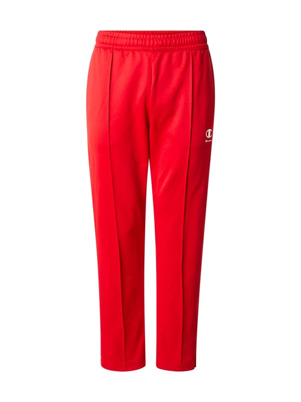 Champion Authentic Athletic Apparel Champion Authentic Athletic Apparel Hlače  crvena / bijela