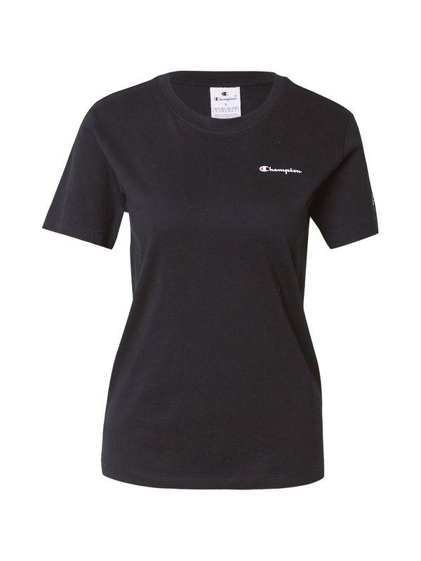 Champion Authentic Athletic Apparel Champion Authentic Athletic Apparel Majica  crna / bijela