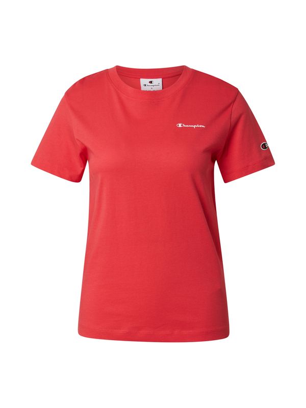 Champion Authentic Athletic Apparel Champion Authentic Athletic Apparel Majica  krvavo crvena / bijela