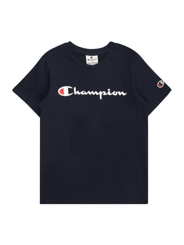 Champion Authentic Athletic Apparel Champion Authentic Athletic Apparel Majica  mornarsko plava / krvavo crvena / bijela